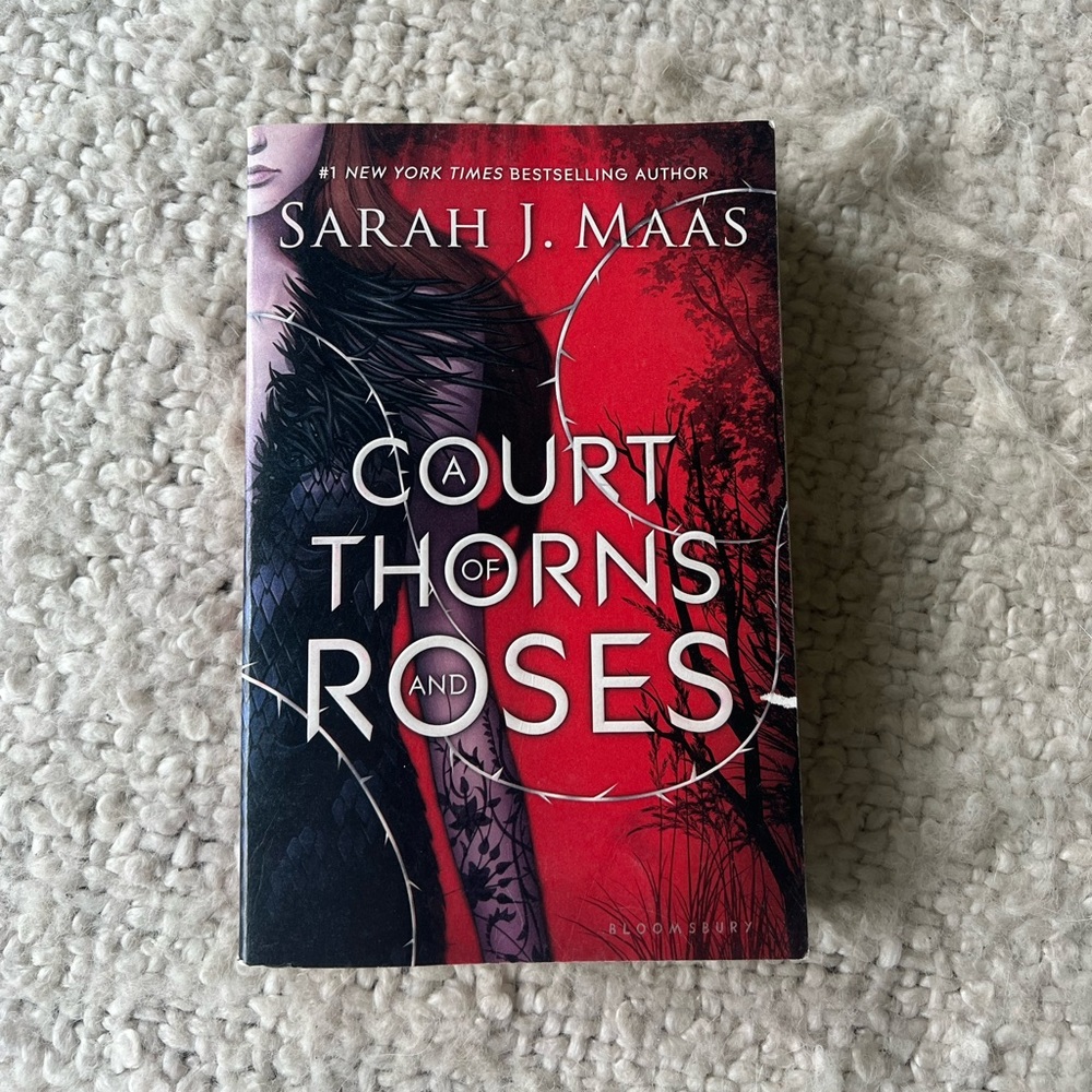 A Court of Thorns and Roses Paperback - Sarah J Maas book